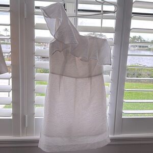 Lilly pulitzer 00 white romper dress